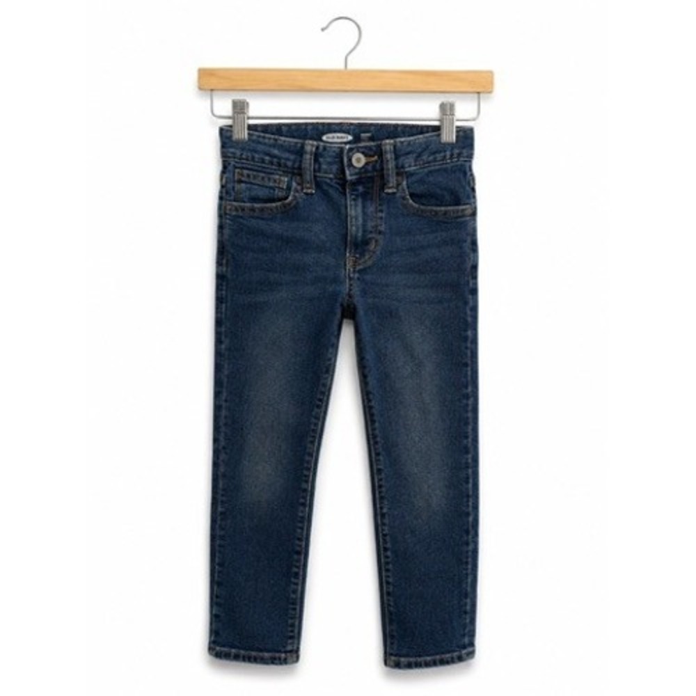 Old Navy Kids Skinny Jeans Built-In Flex Built-In Tough Medium Wash Blue 6 Boys
